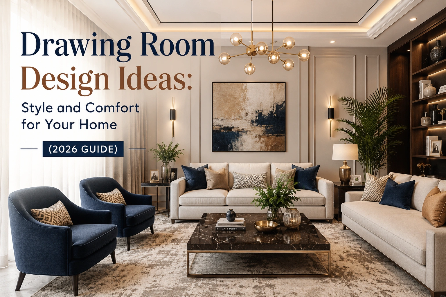 Drawing Room Design Ideas: Style and Comfort for Your Home (2026 Guide)